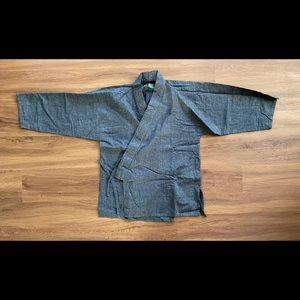 Japanese Kimono Navy Blue (Top and Pants)